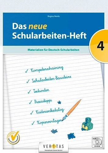 Das neue Schularbeiten-Heft: Materialien für Deutsch-Schularbeiten inkl. CD-ROM: Materialien für Deutsch-Schularbeiten. Lernhilfe mit CD-ROM (Sprachlichter)