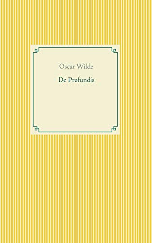 De Profundis (Taschenbuch-Literatur-Klassiker)