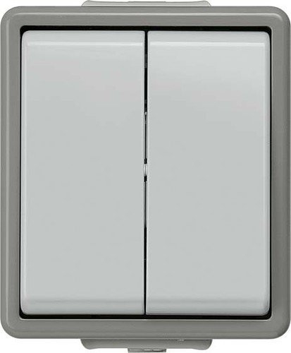 Siemens Schalterprogramm Jalousie-Schalter Delta Grau 5TA4705 1 St.