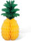 Unique Party Supplies Anana-Tischdekoration - 35 cm - Hawaiianische Party, Gelb