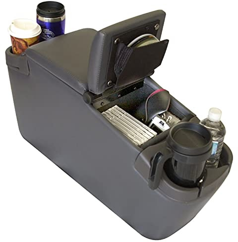 Rampage 39923 Console de Rangement rembourrée Universelle pour Mini Van Anthracite