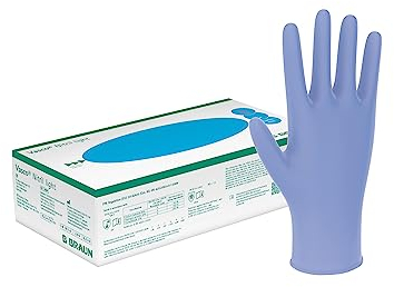 Vasco Nitril light I Lavendel-blauer Nitril Untersuchungshandschuh I 100er Größe XS
