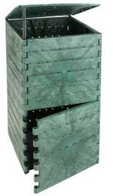Compost bin 250 litre, KOMP 250, easy build, easy access to compost