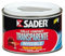 SADER Colle Contact Néoprène Invisible Transparente - Collage Extra Forte Tout Matériaux- Intérieur Et Extérieur Sous Abris - Pot de 250 ml