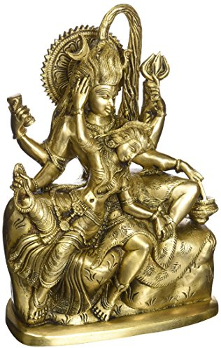 Exotic India Shiva-Parvati - Messingstatue