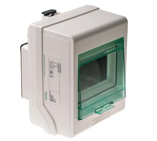 Schneider Electric KNB32CM55 Canalis Unité de Dérivation pour Périphérique Modulaire 4 Pôles, Pré-Viable, 3L+N+PE, 32 A, 230-500V, 50/60 Hz, Blanc