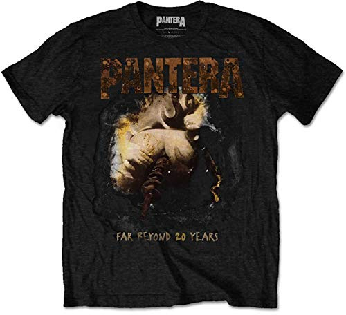 Rockoff Trade Men's Pantera Original T-Shirt, Black, X-Large