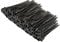 Gocableties - Fascette Plastica Nero - 100 mm x 2.5 mm - 1000 Pezzi - Piccole Fascette Elettricista
