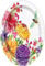 Unique Party 72654 - 18cm Spring Floral Paper Plates, Pack of 8