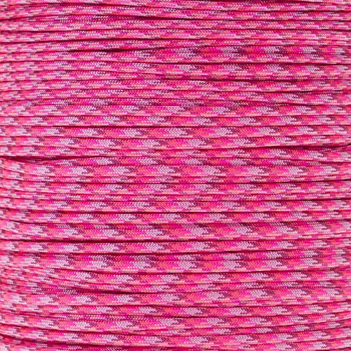550 Paracord mit Seilwickler und Seil-Organizer, erhältlich, Pink Blend