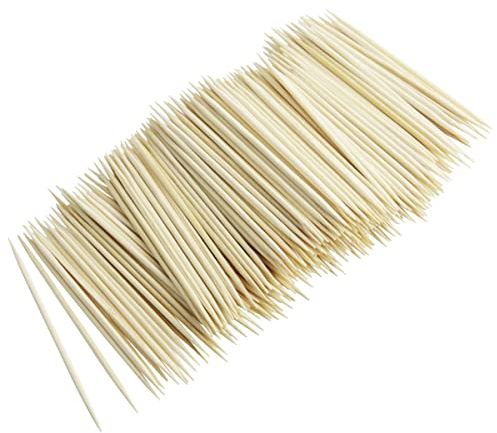 Fackelmann 31250 31250-Juego de 500, Recambio para Palillos de Dientes, certificación FSC, 6,5 cm, Madera de Abedul