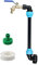 STEEIRO IBC Schwanenhals 3/4 Auslaufhahn,IBC Adapter Tank Ventil Auslaufhahn Wasserhahn für Regenwassertank Regen Auslass Wasserhahn IBC Adapter