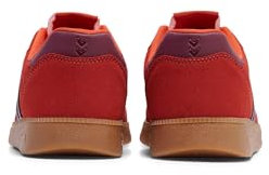 hummel Unisex Handball PERFEKT Synth. Suede Sneaker, Paprika/Windsor Wine, 47 EU