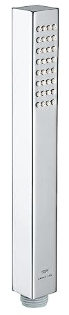 GROHE 26867000 Euphoria Cube Stick Handbrause, Chrom, 1,75 GPM, 1 Spray