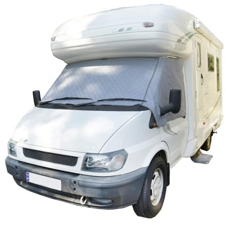 UK Custom Covers TSW904GREY Housse de pare-brise thermique pour Ford Transit Van 2000-2013 Gris