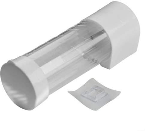 HPLIVE Einweg-Becherhalter, Wandmontage, Wasserkühler, Becherspender, hält 40 45 Tassen, Papier- oder Plastikbecher-Organizer (weiß)