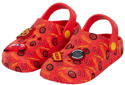 Disney Boys Cars Clogs Red 8 UK Child