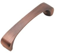 UIHMSWYAL Klassischer chinesischer Griff, Schrank, Einzelloch, Retro-Tür, Schublade, Kleiderschrank, chinesische Schranktür, mattroter Griff, antiker Griff (Size : 6616 96 matte red)