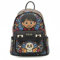 Wondapop Coco Mini-Rucksack, veganes Leder, 27,9 cm, Schwarz, Schwarz, Einheitsgröße, Modern