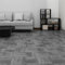 FLOREXP Peel and Stick Wood Planks - 12×12 Inch Self Adhesive Floor Tiles, 40 Packs Peel and Stick Floor Tiles,1.5mm Thick with Wood Effect for Office,RV,Washroom,Bathroom(3.72m²,Grey Wood)