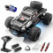 SupKonXi Bürstenlos Ferngesteuertes Auto, 1/16 RC Auto Höchstgeschwindigkeit 55 km/h, 4WD Monster RC Truck, 2,4 GHz RC Crawler, 2 Akku 40-60 Minuten, für Erwachsene/Kinder ab 8 Jahren