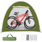 xowwyue Abri de Stockage pour Vélos, Housse Moto Extérieur, Tente de Stockage Vélo Pliable Résistante aux Intempéries pour Terrasse, Pelouse, Jardin, Extérieur, Camping