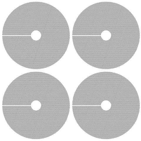 Rrlihjgu Grille pour pots, protection pour plantes de chat, filet de protection découpable pour chiens, jardin, bonsaï, fleurs, intérieur extérieur