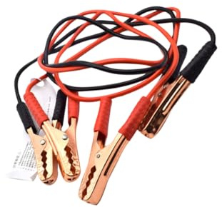 Cabilock Câble de Démarrage pour Batterie Voiture Câble Urgence avec Pince Cuivre Fil de Puissance Robuste pour Connexion Batterie Auto