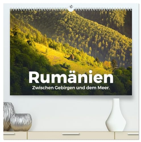 Rumänien - Zwischen Gebirgen und dem Meer. (hochwertiger Premium Wandkalender 2026 DIN A2 quer), Kunstdruck in Hochglanz: Das wunderschöne Rumänien zeigt sich von seiner besten Seite. (CALVENDO Orte)