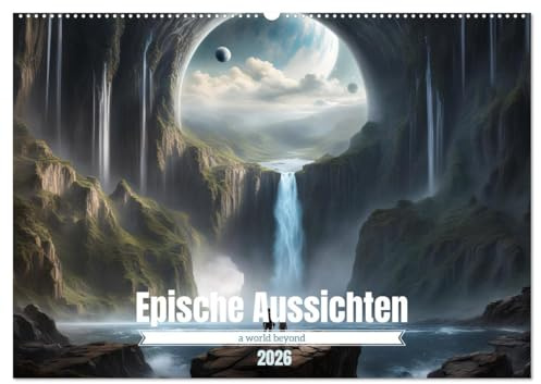 Epische Aussichten (Wandkalender 2026 DIN A2 quer), CALVENDO Monatskalender (CALVENDO Natur)