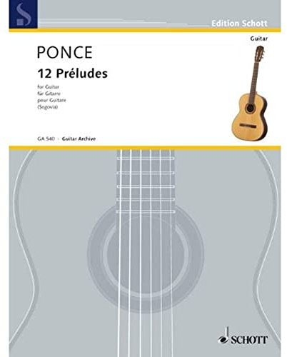 12 Preludes: For Guitar