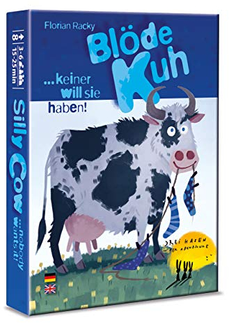Drei Hasen in der Abendsonne Blöde Kuh, taktisches Karten-Ablegespiel, für die ganze Familie, Pfiffiges Ärgerspiel