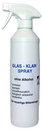 Glas-Klar-Spray, 500 ml, Sprühflasche
