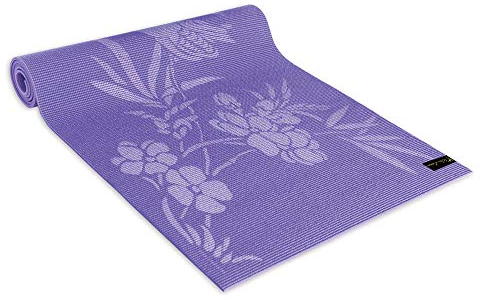 WAI LANA Yoga- und Pilates-Matte, Lavendel, 6.5mm