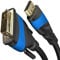 KabelDirekt – Cable adaptador HDMI-DVI – 3m (bidireccional, DVID 24+1/High Speed, 1080p/Full HD, cable de video digital, conecta dispositivos HDMI a monitores DVI o viceversa, negro)