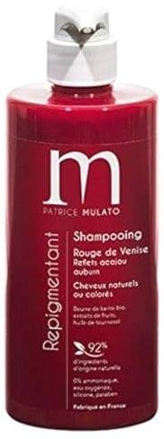 Mulato MUL042 Shampoo zur Farbauffrischung 500 ml, Rot