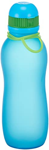 Zielonka Viv Bottle 3.0 Gourde en Silicone, Bleu, 500 ML