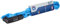ABUS Kettenschloss Tresor 1385/75 Neon – Zahlenschloss aus gehärtetem Stahl – 6 mm starke Vierkantkette – ABUS-Sicherheitslevel 6 – 75 cm – Blau