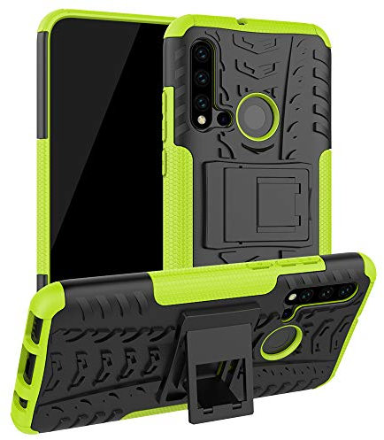 Hülle® Fermezza Smartphone Kickstand Custodia per Huawei P20 Lite 2019/Huawei Nova 5i(Verde)