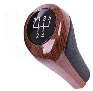 Schaltknauf 5G Holz Für E39 E46 E90 E91 E92 E93 E81 E82 E87 E60 E61 E53 E83