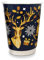 We Can Source It Ltd - Leak-Resistant 8oz Christmas Paper Coffee Cups with Lids – Eco Friendly and Disposable Holiday Hot Beverage Cups – Ideal for Parties, Hot Chocolate, Tea, Coffee – 100 Cups