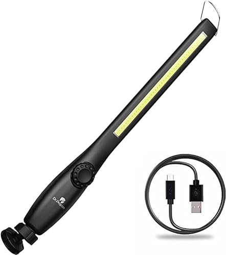 Renogy Arbeitsleuchte LED Handleuchte 700 Lumen Handlampe Akk Taschenlampe Led Werkstattlampe COB Inspektionsleuchten mit Haken Magnethalter für Auto Reparatur Werkstatt Camping
