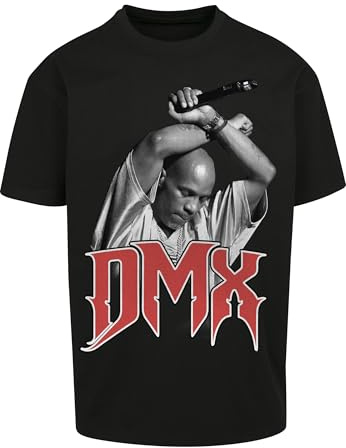 Mister Tee Herren T-Shirt DMX Armscrossed Oversize Tee, Black, XL