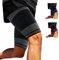 ABYON 2 Pièces Manchon de Compression Cuisse pour Femmes et Hommes, Respirant Bandage Soulager Douleurs Ischio Jambiers, Quadriceps et L'Aine, Tensions Musculaires