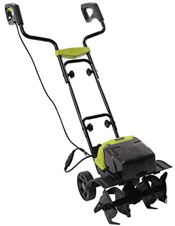 Akku-Bodenfräse Gartenfräse Akku-Schneefräse Li-Ion 40 V mit 4 speziell gehärteten Hackmessern Arbeitstiefe 18cm Arbeitsbreite 36 cm für effektive Bodenbearbeitung