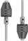 Treki 2 Piezas Mini Portabrocas sin llave Portabrocas Adaptador de Vastago 3 mm Portabrocas Taladro Adaptador de 0,3-3,4 mm para Herramienta Amoladora Eléctrica