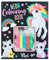 Depesche 12169 Ylvi - Neon Malbuch Set mit 25 Seiten zum Gestalten fantasievoller Motive, inkl. 5 Neon-Fasermalern und Stickerbogen in Gold