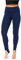 Bellivalini Damen Thermo Leggings Gefüttert mit Fußschlaufe für Winter Warme Apre Ski BLV50-321 (Marineblau, S)