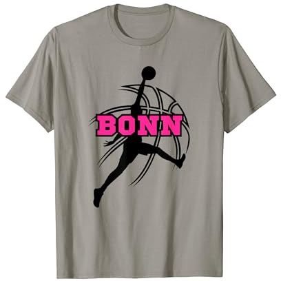 Bonn Basketball Fan Support Rheinland Stadion pink T-Shirt