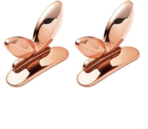 UDaca 2Pcs Toilet Seat Lifter, Lavatory Cover Lifter, Toilet Seat Handle for Bathroom/Rose Gold